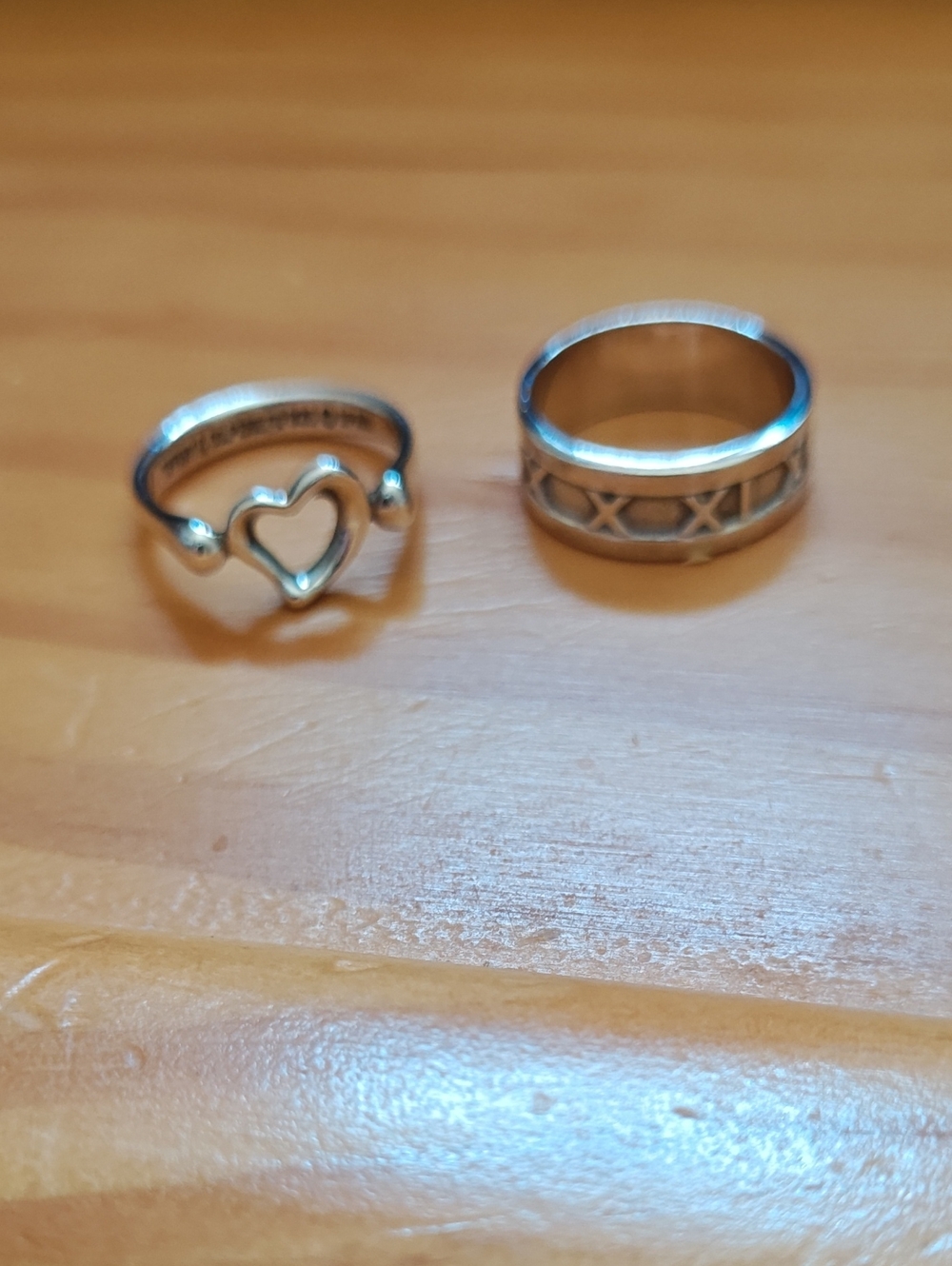 Authentic 925 Tiffany And Co Ring Bundle